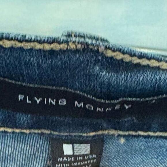 Flying‎ Monkey Dark Wash Skinny Jeans Size 24 - Picture 6 of 8